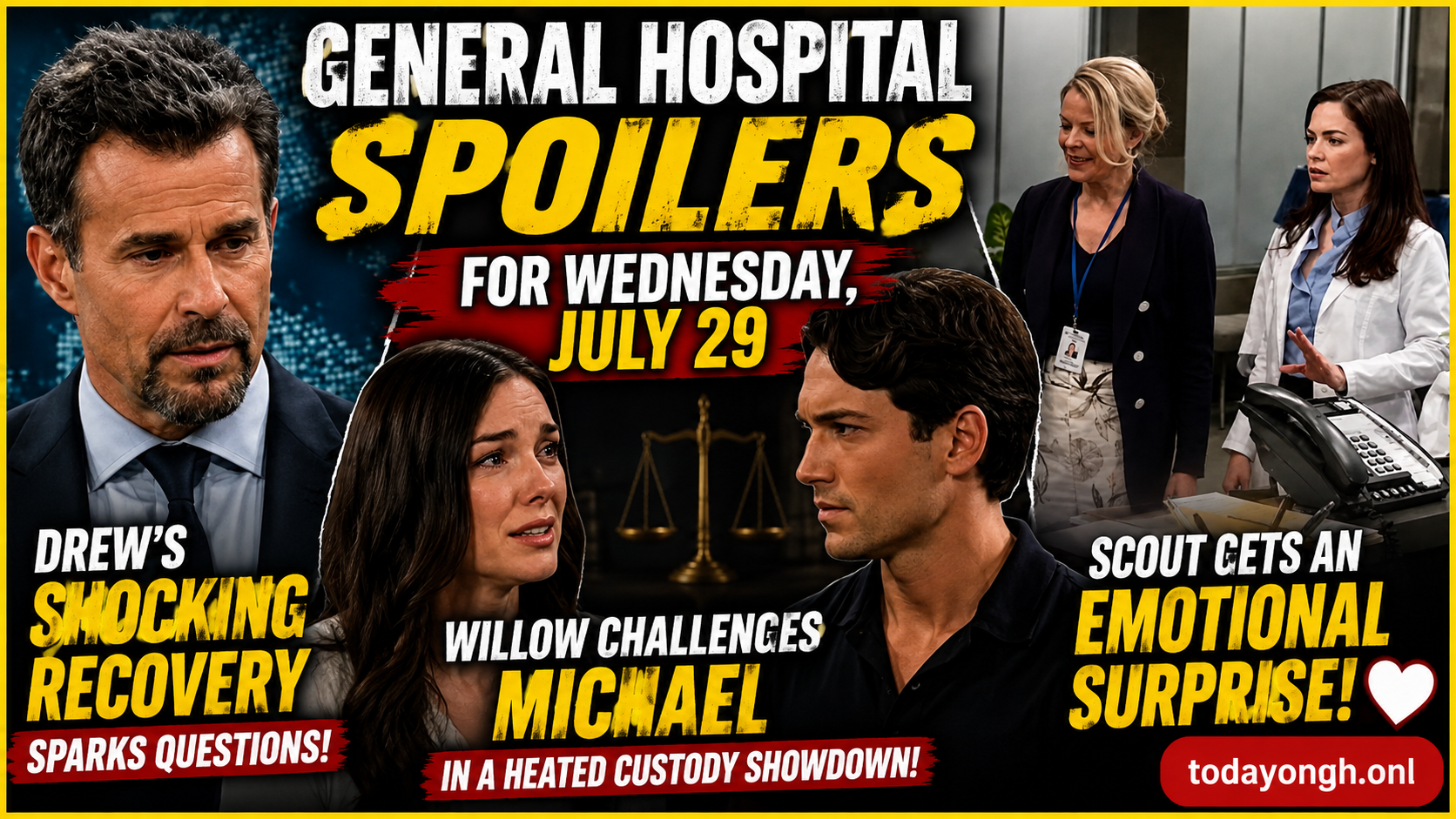 General Hospital spoilers for Wednesday, July 29, 2026