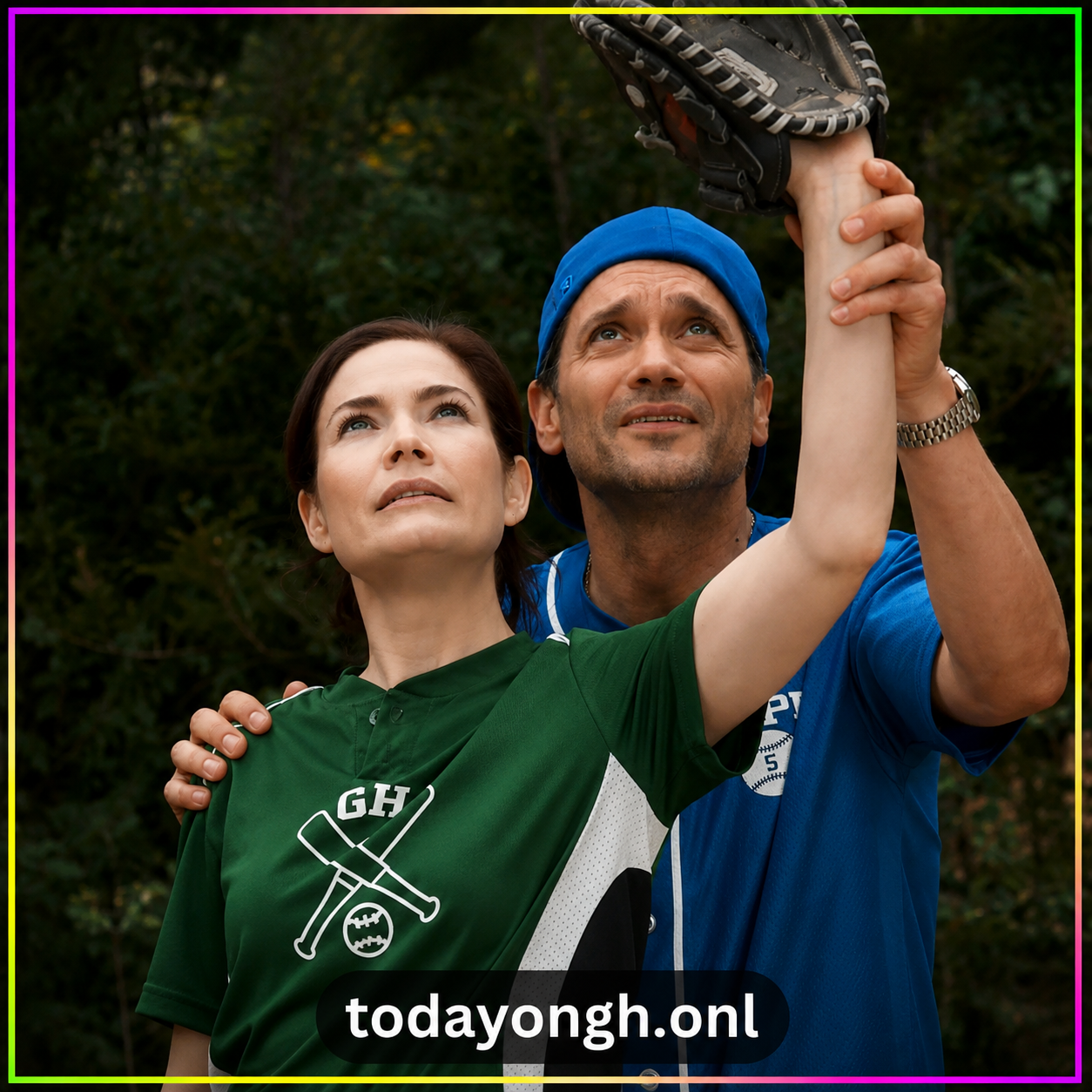 Dante helps Elizabeth prepare for softball game on General Hospital