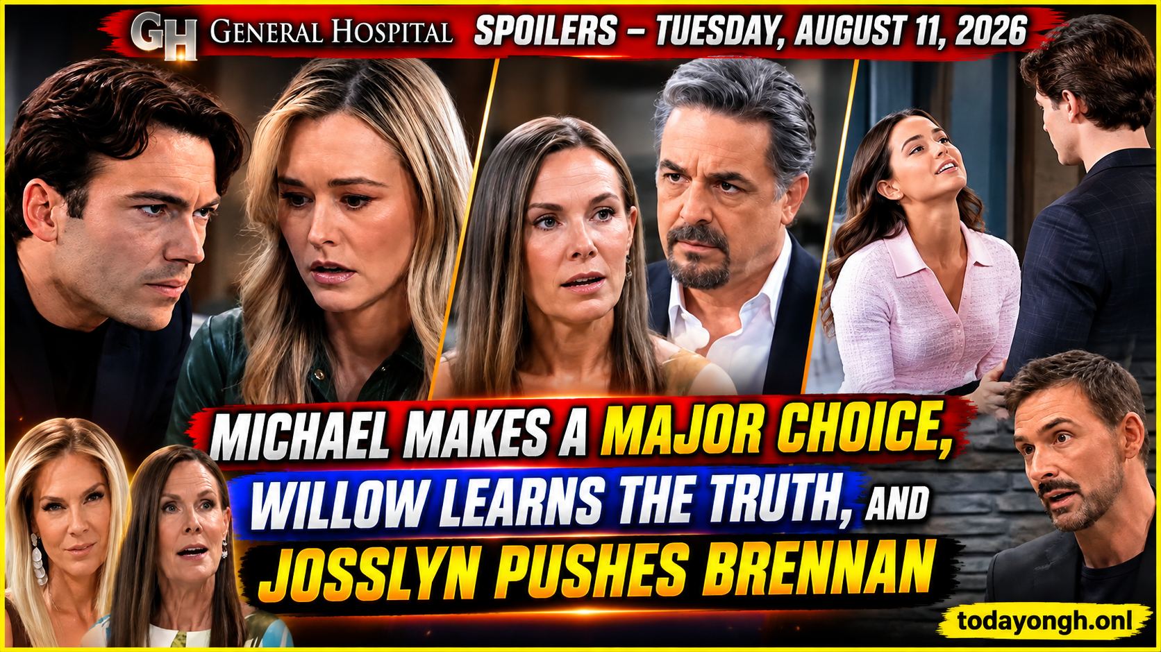 General Hospital spoilers for Tuesday, August 11, 2026