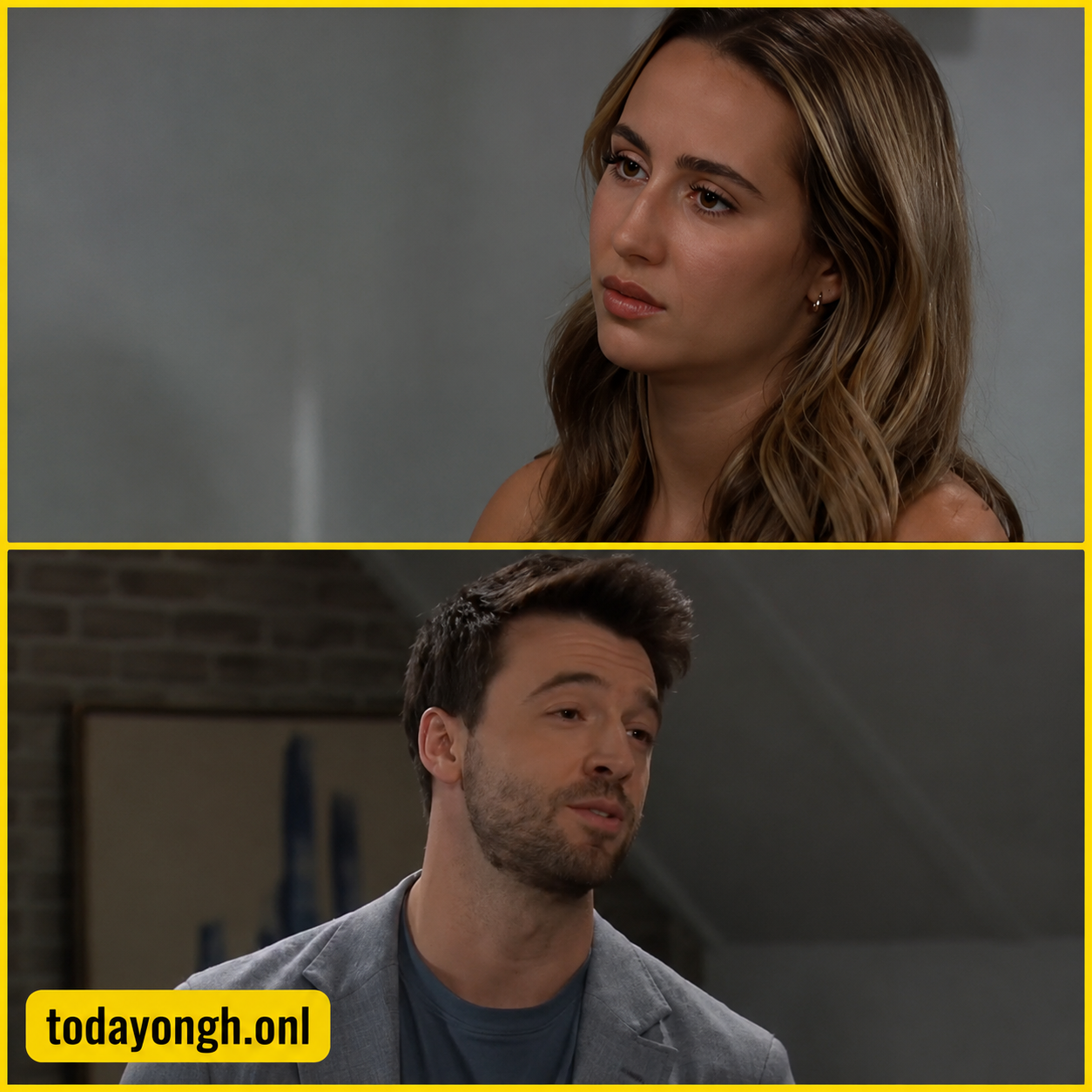 Hudson Parker tells Josslyn Jacks that he will stay in Port Charles until his mission is complete.