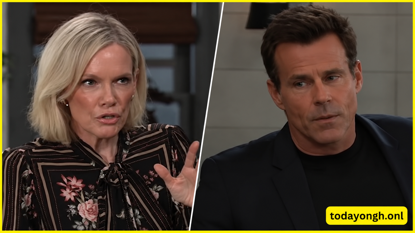 Drew Cain and Ava Jerome clash over his plans to take action against Sonny.