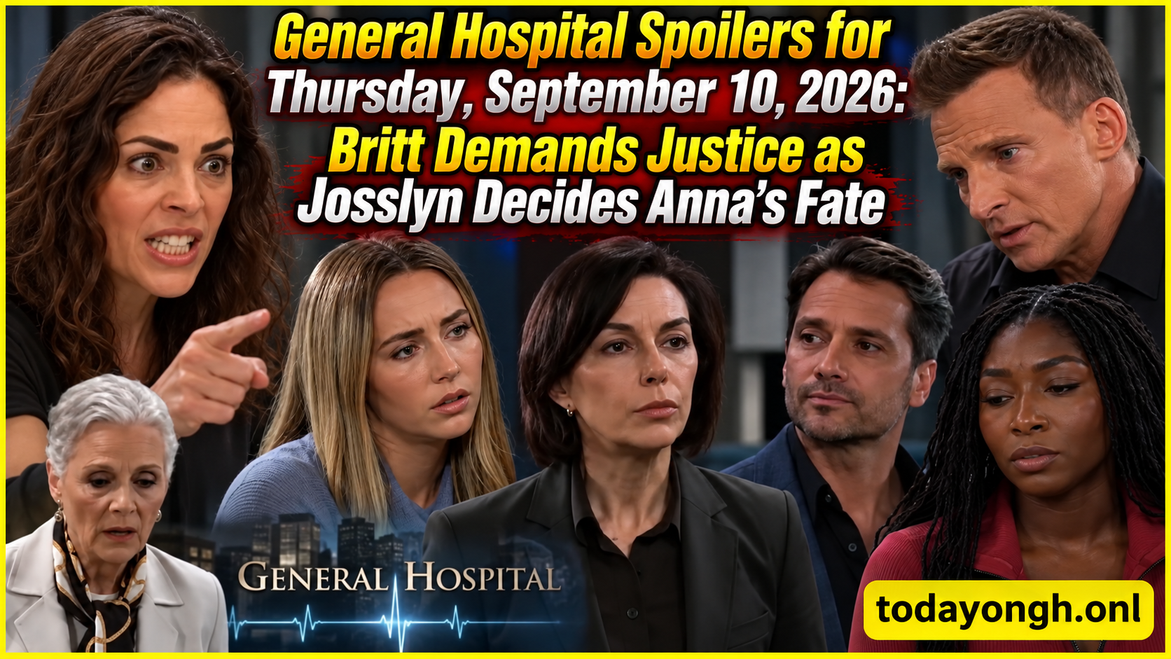 General Hospital Spoilers for Thursday, September 10, 2026