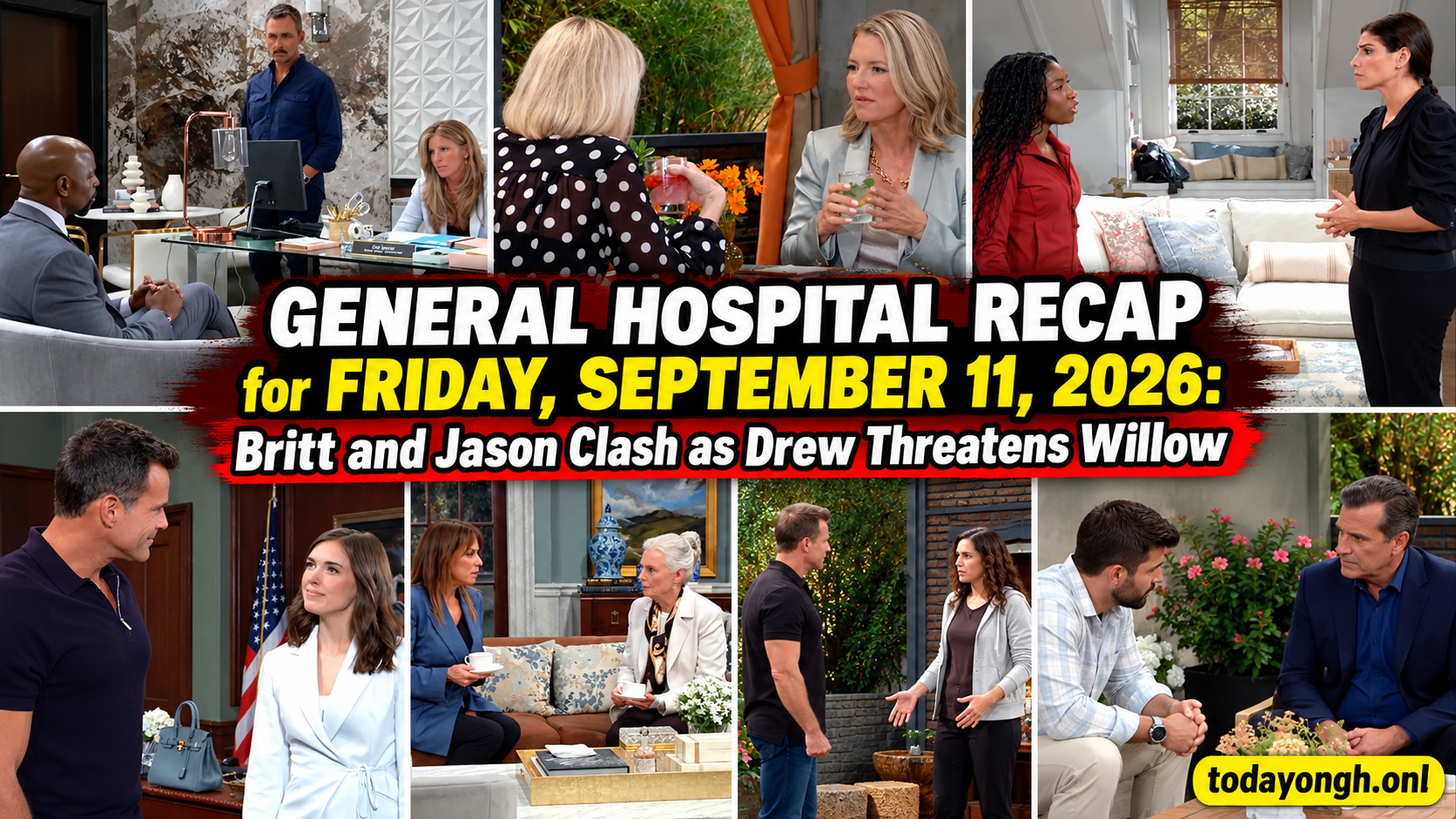 General Hospital Recap for Friday, September 11, 2026