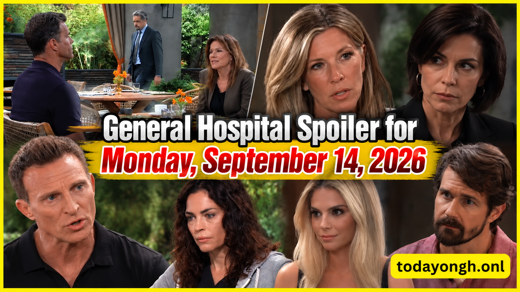 General Hospital Spoilers for Monday, September 14, 2026