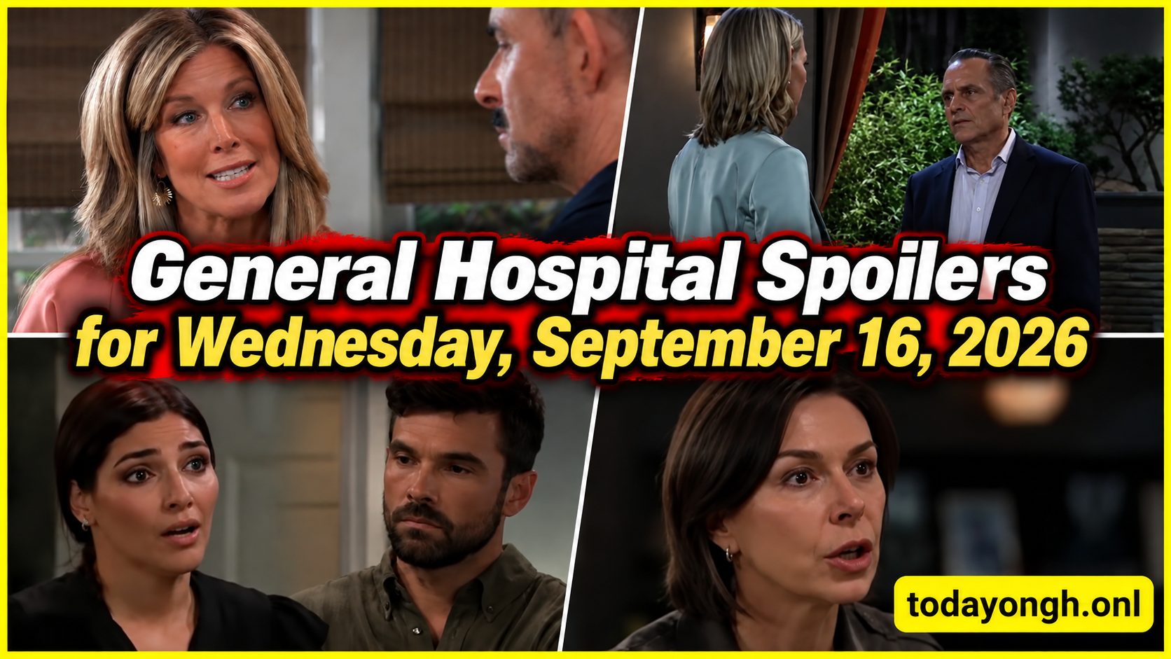 General Hospital Spoilers for Wednesday, September 16, 2026